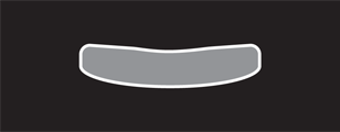 Dome profile Concave icon